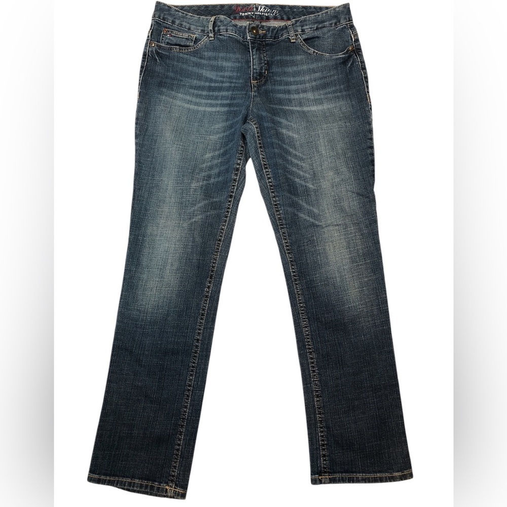Tommy Hilfiger Women’s Spirit Skinny Mid Rise Jeans